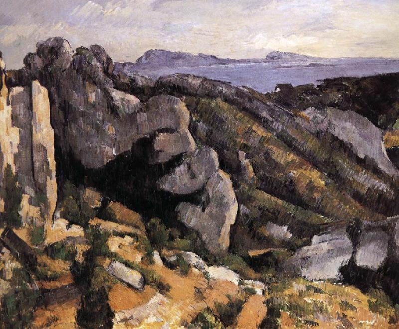 Paul Cezanne rock Germany oil painting art
